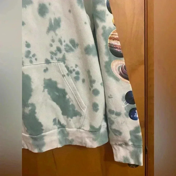 Hyper Space NASA Tie Dye Hoodie Size Large EUC - Picture 9 of 15